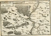 Picture 263 of 470 from Premiere[-seconde] partie, Les plans et profilz de toutes les principalles villes et lieux considerables de France : ensemble les cartes generalles de chascune prouince & les particulières de chasque gouuernement d'icelles (1636), leaf 610