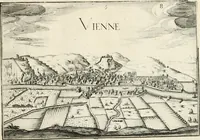 Picture 264 of 470 from Premiere[-seconde] partie, Les plans et profilz de toutes les principalles villes et lieux considerables de France : ensemble les cartes generalles de chascune prouince & les particulières de chasque gouuernement d'icelles (1636), leaf 612