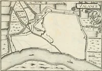 Picture 266 of 470 from Premiere[-seconde] partie, Les plans et profilz de toutes les principalles villes et lieux considerables de France : ensemble les cartes generalles de chascune prouince & les particulières de chasque gouuernement d'icelles (1636), leaf 616