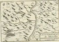 Picture 267 of 470 from Premiere[-seconde] partie, Les plans et profilz de toutes les principalles villes et lieux considerables de France : ensemble les cartes generalles de chascune prouince & les particulières de chasque gouuernement d'icelles (1636), leaf 618