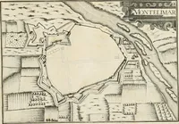 Picture 268 of 470 from Premiere[-seconde] partie, Les plans et profilz de toutes les principalles villes et lieux considerables de France : ensemble les cartes generalles de chascune prouince & les particulières de chasque gouuernement d'icelles (1636), leaf 620
