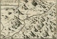 Picture 271 of 470 from Premiere[-seconde] partie, Les plans et profilz de toutes les principalles villes et lieux considerables de France : ensemble les cartes generalles de chascune prouince & les particulières de chasque gouuernement d'icelles (1636), leaf 626