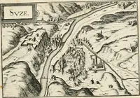 Picture 283 of 470 from Premiere[-seconde] partie, Les plans et profilz de toutes les principalles villes et lieux considerables de France : ensemble les cartes generalles de chascune prouince & les particulières de chasque gouuernement d'icelles (1636), leaf 650