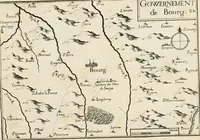 Picture 288 of 470 from Premiere[-seconde] partie, Les plans et profilz de toutes les principalles villes et lieux considerables de France : ensemble les cartes generalles de chascune prouince & les particulières de chasque gouuernement d'icelles (1636), leaf 660