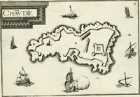 Picture 311 of 470 from Premiere[-seconde] partie, Les plans et profilz de toutes les principalles villes et lieux considerables de France : ensemble les cartes generalles de chascune prouince & les particulières de chasque gouuernement d'icelles (1636), leaf 706