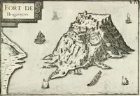 Picture 317 of 470 from Premiere[-seconde] partie, Les plans et profilz de toutes les principalles villes et lieux considerables de France : ensemble les cartes generalles de chascune prouince & les particulières de chasque gouuernement d'icelles (1636), leaf 718