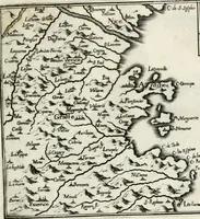 Picture 318 of 470 from Premiere[-seconde] partie, Les plans et profilz de toutes les principalles villes et lieux considerables de France : ensemble les cartes generalles de chascune prouince & les particulières de chasque gouuernement d'icelles (1636), leaf 720