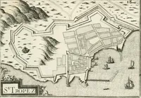 Picture 323 of 470 from Premiere[-seconde] partie, Les plans et profilz de toutes les principalles villes et lieux considerables de France : ensemble les cartes generalles de chascune prouince & les particulières de chasque gouuernement d'icelles (1636), leaf 730