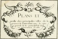 Picture 325 of 470 from Premiere[-seconde] partie, Les plans et profilz de toutes les principalles villes et lieux considerables de France : ensemble les cartes generalles de chascune prouince & les particulières de chasque gouuernement d'icelles (1636), leaf 734