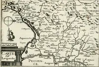 An illustration from Premiere[-seconde] partie, Les plans et profilz de toutes les principalles villes et lieux considerables de France : ensemble les cartes generalles de chascune prouince & les particulières de chasque gouuernement d'icelles (1636)