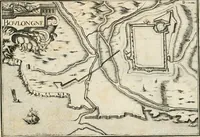 Picture 20 of 470 from Premiere[-seconde] partie, Les plans et profilz de toutes les principalles villes et lieux considerables de France : ensemble les cartes generalles de chascune prouince & les particulières de chasque gouuernement d'icelles (1636), leaf 74