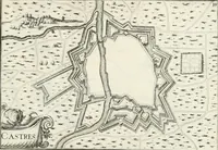 Picture 335 of 470 from Premiere[-seconde] partie, Les plans et profilz de toutes les principalles villes et lieux considerables de France : ensemble les cartes generalles de chascune prouince & les particulières de chasque gouuernement d'icelles (1636), leaf 756