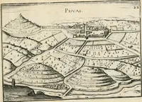 Picture 346 of 470 from Premiere[-seconde] partie, Les plans et profilz de toutes les principalles villes et lieux considerables de France : ensemble les cartes generalles de chascune prouince & les particulières de chasque gouuernement d'icelles (1636), leaf 778