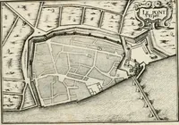 Picture 348 of 470 from Premiere[-seconde] partie, Les plans et profilz de toutes les principalles villes et lieux considerables de France : ensemble les cartes generalles de chascune prouince & les particulières de chasque gouuernement d'icelles (1636), leaf 782