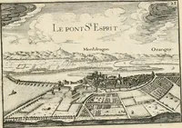 Picture 349 of 470 from Premiere[-seconde] partie, Les plans et profilz de toutes les principalles villes et lieux considerables de France : ensemble les cartes generalles de chascune prouince & les particulières de chasque gouuernement d'icelles (1636), leaf 784