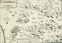 Picture 350 of 470 from Premiere[-seconde] partie, Les plans et profilz de toutes les principalles villes et lieux considerables de France : ensemble les cartes generalles de chascune prouince & les particulières de chasque gouuernement d'icelles (1636), leaf 786
