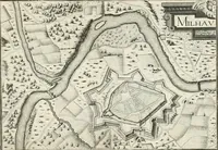 Picture 364 of 470 from Premiere[-seconde] partie, Les plans et profilz de toutes les principalles villes et lieux considerables de France : ensemble les cartes generalles de chascune prouince & les particulières de chasque gouuernement d'icelles (1636), leaf 814