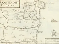 Picture 374 of 470 from Premiere[-seconde] partie, Les plans et profilz de toutes les principalles villes et lieux considerables de France : ensemble les cartes generalles de chascune prouince & les particulières de chasque gouuernement d'icelles (1636), leaf 832