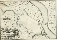Picture 382 of 470 from Premiere[-seconde] partie, Les plans et profilz de toutes les principalles villes et lieux considerables de France : ensemble les cartes generalles de chascune prouince & les particulières de chasque gouuernement d'icelles (1636), leaf 848