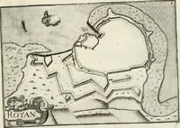 Picture 386 of 470 from Premiere[-seconde] partie, Les plans et profilz de toutes les principalles villes et lieux considerables de France : ensemble les cartes generalles de chascune prouince & les particulières de chasque gouuernement d'icelles (1636), leaf 858