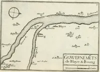 Picture 389 of 470 from Premiere[-seconde] partie, Les plans et profilz de toutes les principalles villes et lieux considerables de France : ensemble les cartes generalles de chascune prouince & les particulières de chasque gouuernement d'icelles (1636), leaf 864