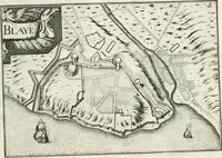 Picture 390 of 470 from Premiere[-seconde] partie, Les plans et profilz de toutes les principalles villes et lieux considerables de France : ensemble les cartes generalles de chascune prouince & les particulières de chasque gouuernement d'icelles (1636), leaf 866