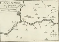 Picture 394 of 470 from Premiere[-seconde] partie, Les plans et profilz de toutes les principalles villes et lieux considerables de France : ensemble les cartes generalles de chascune prouince & les particulières de chasque gouuernement d'icelles (1636), leaf 874