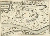Picture 396 of 470 from Premiere[-seconde] partie, Les plans et profilz de toutes les principalles villes et lieux considerables de France : ensemble les cartes generalles de chascune prouince & les particulières de chasque gouuernement d'icelles (1636), leaf 878