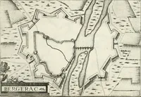 Picture 398 of 470 from Premiere[-seconde] partie, Les plans et profilz de toutes les principalles villes et lieux considerables de France : ensemble les cartes generalles de chascune prouince & les particulières de chasque gouuernement d'icelles (1636), leaf 882