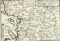 An illustration from Premiere[-seconde] partie, Les plans et profilz de toutes les principalles villes et lieux considerables de France : ensemble les cartes generalles de chascune prouince & les particulières de chasque gouuernement d'icelles (1636)