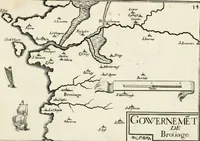 Picture 419 of 470 from Premiere[-seconde] partie, Les plans et profilz de toutes les principalles villes et lieux considerables de France : ensemble les cartes generalles de chascune prouince & les particulières de chasque gouuernement d'icelles (1636), leaf 922