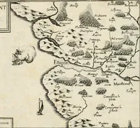Picture 28 of 470 from Premiere[-seconde] partie, Les plans et profilz de toutes les principalles villes et lieux considerables de France : ensemble les cartes generalles de chascune prouince & les particulières de chasque gouuernement d'icelles (1636), leaf 94