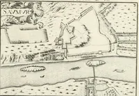 Picture 436 of 470 from Premiere[-seconde] partie, Les plans et profilz de toutes les principalles villes et lieux considerables de France : ensemble les cartes generalles de chascune prouince & les particulières de chasque gouuernement d'icelles (1636), leaf 958