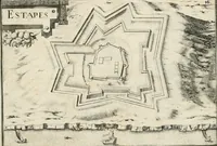Picture 29 of 470 from Premiere[-seconde] partie, Les plans et profilz de toutes les principalles villes et lieux considerables de France : ensemble les cartes generalles de chascune prouince & les particulières de chasque gouuernement d'icelles (1636), leaf 96