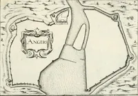 Picture 438 of 470 from Premiere[-seconde] partie, Les plans et profilz de toutes les principalles villes et lieux considerables de France : ensemble les cartes generalles de chascune prouince & les particulières de chasque gouuernement d'icelles (1636), leaf 962