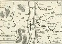 Picture 440 of 470 from Premiere[-seconde] partie, Les plans et profilz de toutes les principalles villes et lieux considerables de France : ensemble les cartes generalles de chascune prouince & les particulières de chasque gouuernement d'icelles (1636), leaf 966