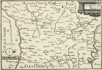 An illustration from Premiere[-seconde] partie, Les plans et profilz de toutes les principalles villes et lieux considerables de France : ensemble les cartes generalles de chascune prouince & les particulières de chasque gouuernement d'icelles (1636)