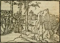 An illustration from Premier livre d'Amadis de Gaule; (1560)