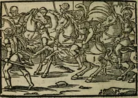 An illustration from Premier livre d'Amadis de Gaule; (1560)