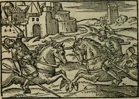 An illustration from Premier livre d'Amadis de Gaule; (1560)