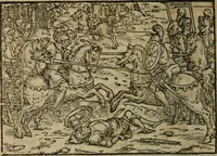 An illustration from Premier livre d'Amadis de Gaule; (1560)