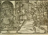 An illustration from Premier livre d'Amadis de Gaule; (1560)