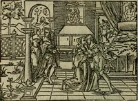 An illustration from Premier livre d'Amadis de Gaule; (1560)