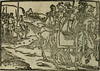 An illustration from Premier livre d'Amadis de Gaule; (1560)