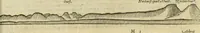 An illustration from Premier livre de l'histoire de la navigation aux Indes Orientales, par les hollandois, et des choses a eux advenues : ensemble les conditions, les meurs, & manieres de vivres des nations, par eux abordees : plus les monnoyes, espices, drogues, & marchandises, & le pris d'icelles : davantage les decouvremens & apparences, situations, & costes maritimes des contrees : avec le vray pourtrait au vif des habitans : le tout par plusieurs figures illustré : tres-recreatif a lire a tous navigans & amateurs des navigations lointaines, ez terres estrangeres (1609)