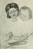 An illustration from Pre-Raphaelitism and the pre-Raphaelite brotherhood (1905)