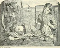 An illustration from Pre-Raphaelitism and the pre-Raphaelite brotherhood (1905)