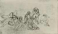 An illustration from Pre-Raphaelitism and the pre-Raphaelite brotherhood (1905)