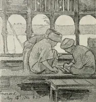 An illustration from Pre-Raphaelitism and the pre-Raphaelite brotherhood (1905)
