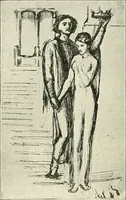 An illustration from Pre-Raphaelitism and the pre-Raphaelite brotherhood (1905)
